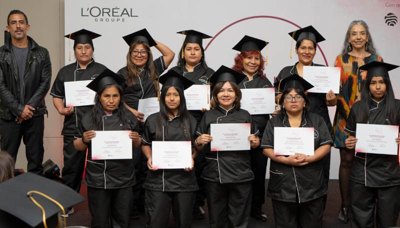 L’Oréal Groupe ofrece capacitación a más de 330 mujeres para generar ingresos